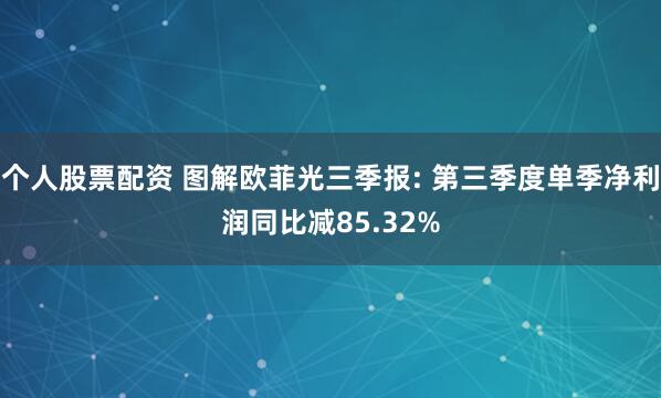 個人股票配資 圖解歐菲光三季報: 第三季度單季凈利潤同比減85.32%